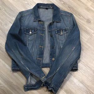 EUC destructed Jean jacket